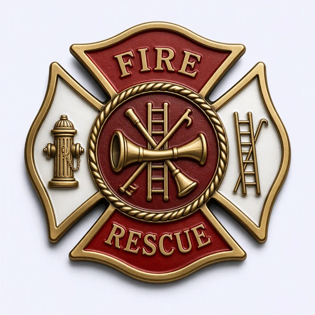 Fire & Rescue Maltese Cross