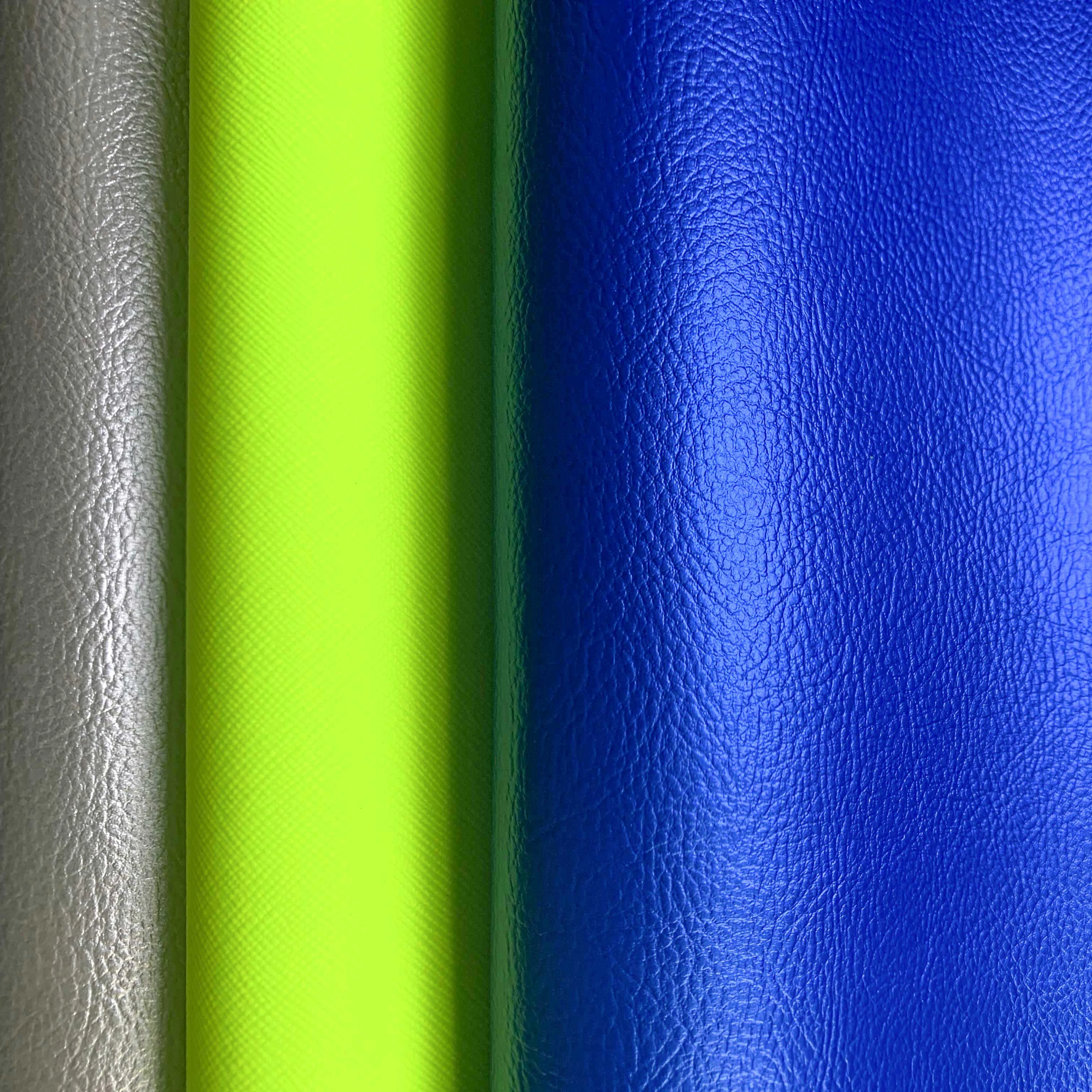 Free Sample PVC Synthetic Leather for Bag & Shoe Making High Quality Fabric
