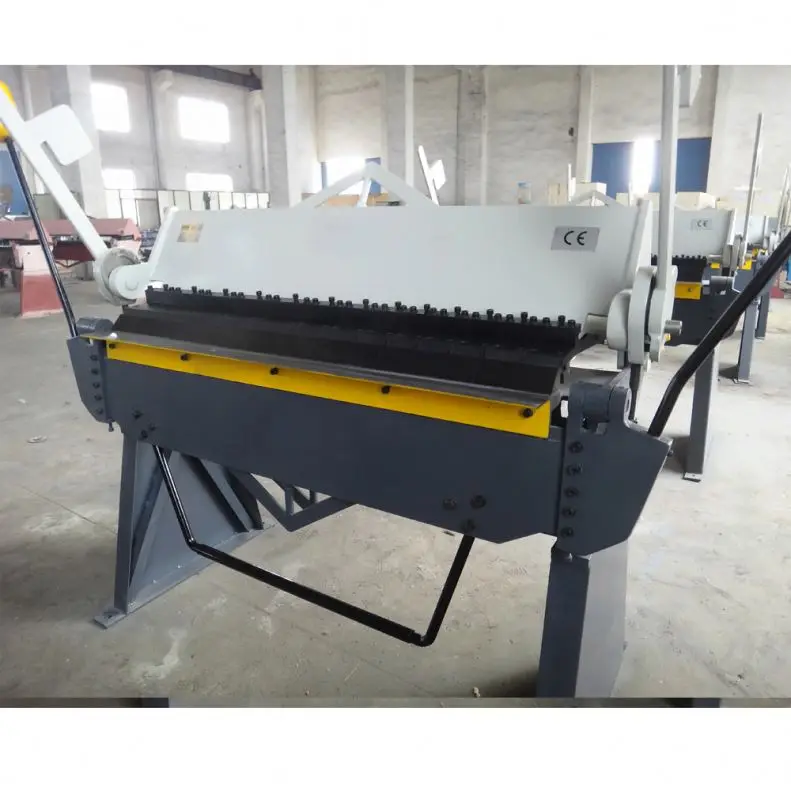 
Pan box making machine manual folder hand operate press brake 