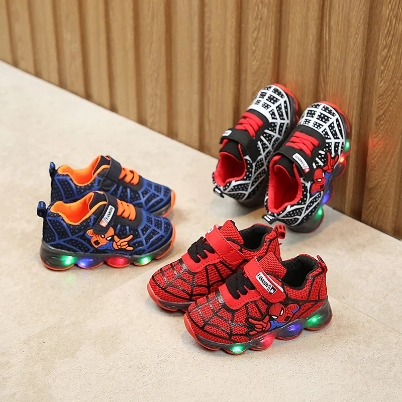 

Size 21-30 Children's Led Shoes Boys Girls Lighted Sneakers Glowing Shoes For Kid Sneakers Boys Baby Sneakers With Luminous Sole