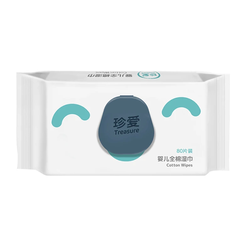 

BB29 China Manufacturer 80 Pcs Organic Baby Wipes Eco-friendly Wipes