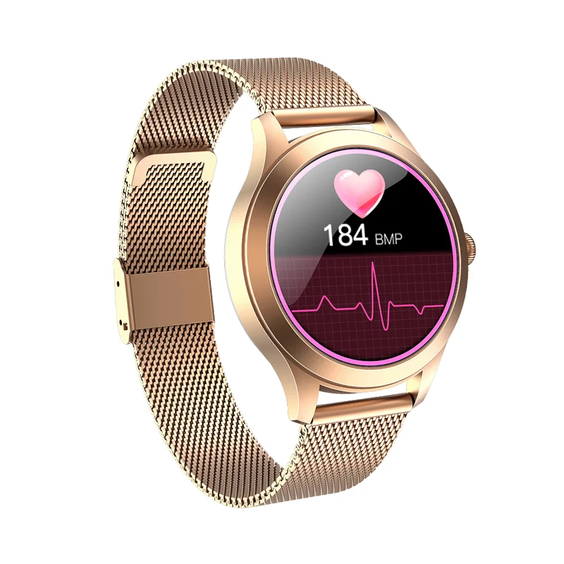 

new hot selling online 1.09inch full round touch smart watch kw10 with Blood Pressure Heart smart watch kw10 pro