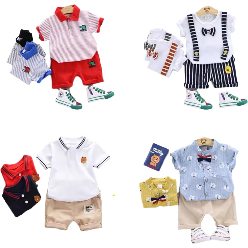 

2020 new style custom set classic baby baby boy clothes clothes