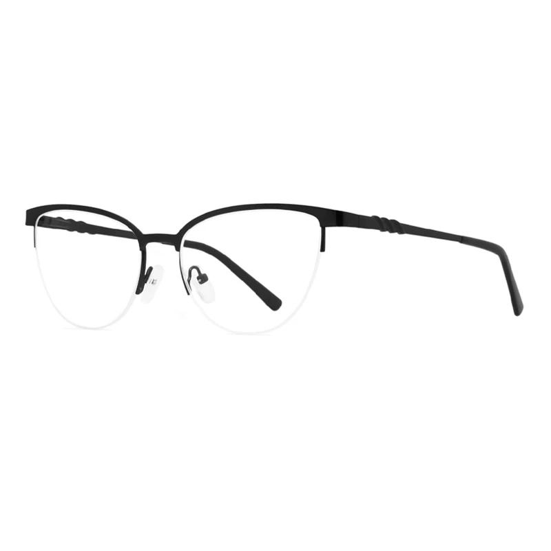 

2021 Fashion Trendy Custom Fashion Ladies Rectangle Metal Computer Glasses Anti Blue Light