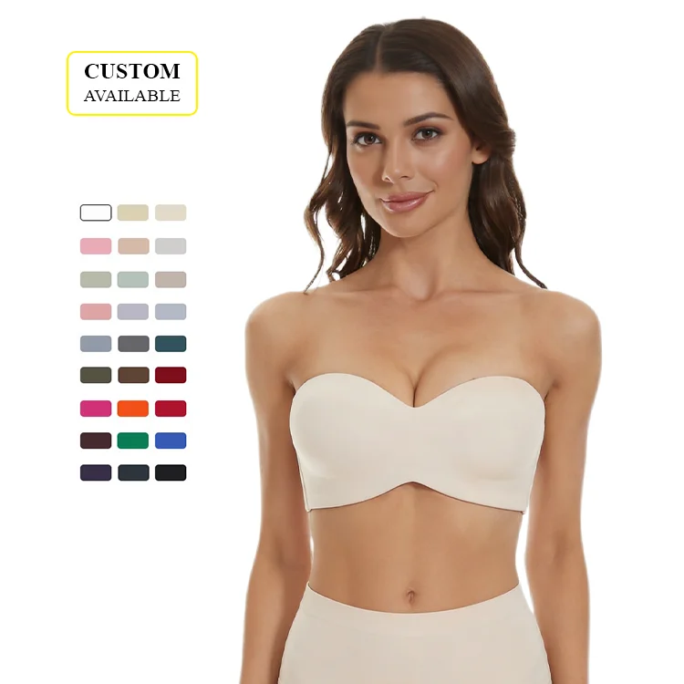 Plus Strapless Seamless Bra