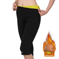 

Women's Slimming Pants Hot Neoprene For Weight Loss Fat Burning Sweat Sauna Capris Leggings Shapers