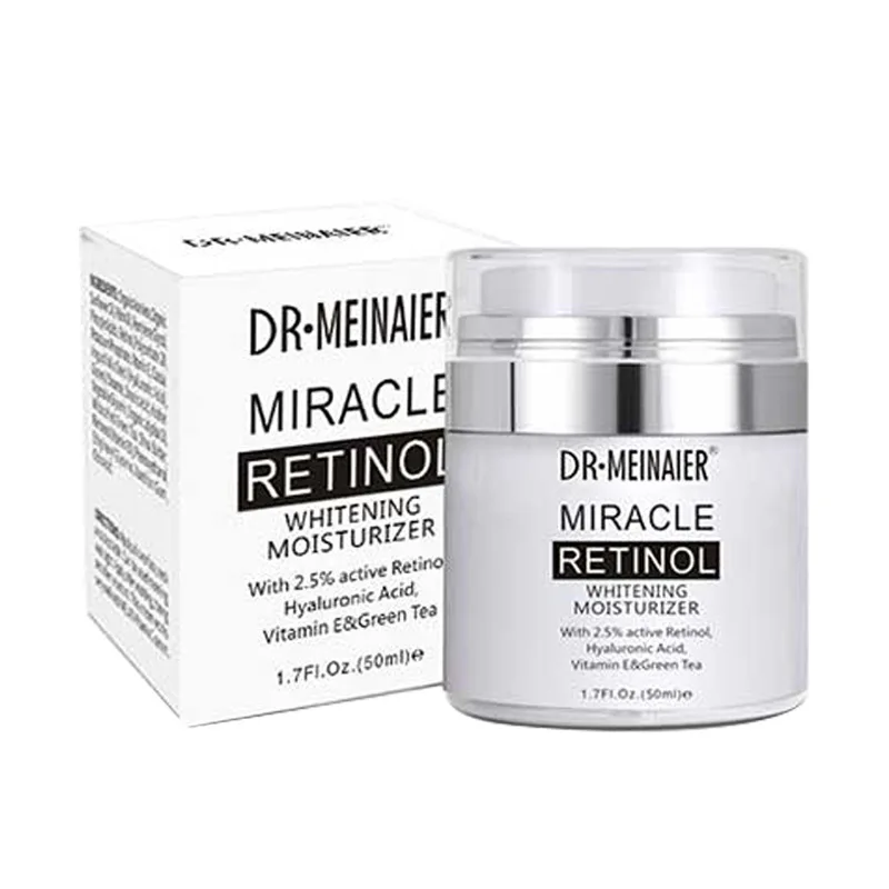 

Private label Skincare organic Retinol a creams 2.5 Hyaluronic Acid Vitamin E anti aging Whitening retinol skin face cream