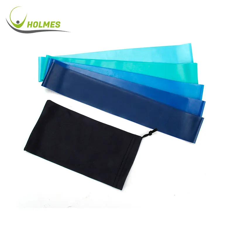 

High Quality Upper Body Workout Resistance Bands, Pink/purple/custom