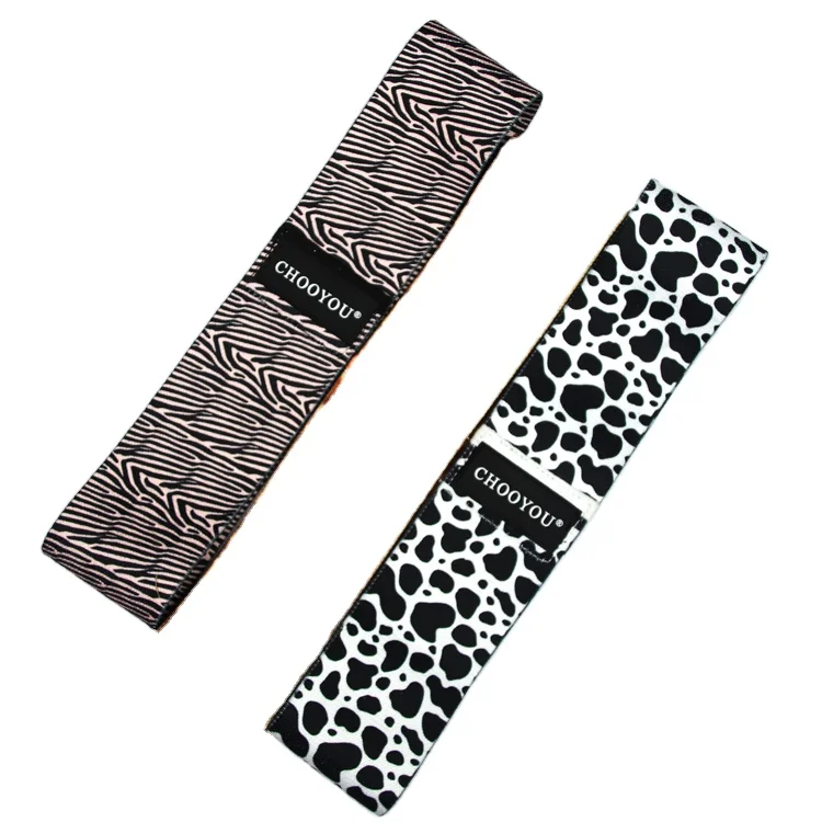 

Leopard print Comfortable and durable lift hip latest 3 - piece set booty band