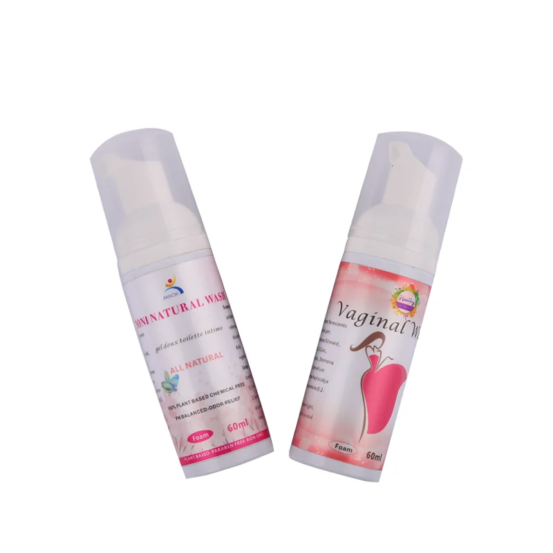 

Private label 150ml 100% pure organic yoni foam wash vaginal cleaning feminine hygiene yoni washing