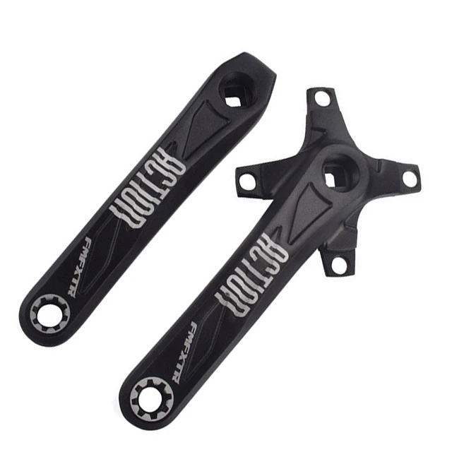 

MTB Road Bicycle170mm Aluminum Alloy Crank set Fit for 104BCD 24T 32T 42T Chain ring, Black
