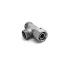 Screw thread hydraulic pipe BSP thread adjustable stud stud end with O-Ring sealing run tee