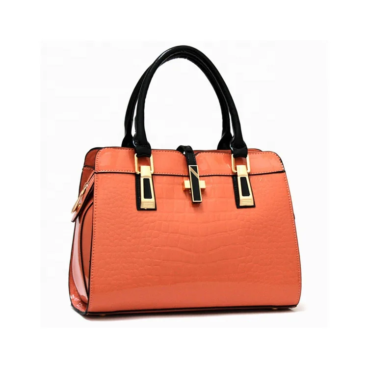 

time-limited discount Stone grain women ladies handbag with cross lock