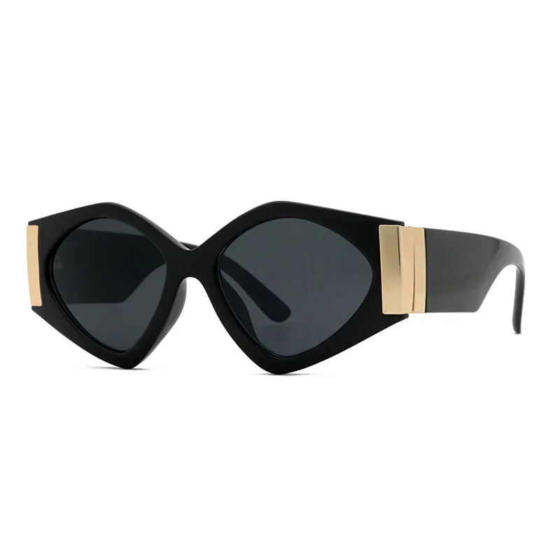 

Hot Sale Fashion Retro Personality Cat Eye Sunglass Trend Design Ladies Premium Sunglasses 2022