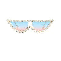 

YIDING 2020 fashion sunglasses Gafas de sol Superhot Eyewear 2019 Fashion Sun Glasses Rhinestone Cat Eye Sunglasses for Women