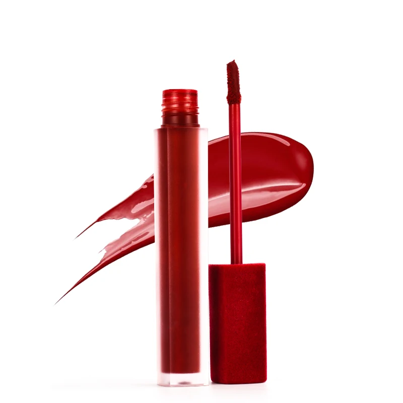 

Esene L-LL27 custom cosmetic colorful waterproof high pigment private label liquid Lipstick free makeup samples sets