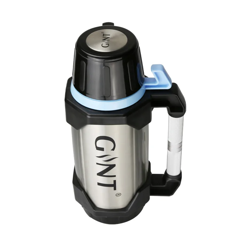 

GiNT 1.5L In Stock Great Quality Stainless Steel Outdoor Camping Kettle Insulated Water Bottle Vacuum Flask for 2021, Customized colors acceptable