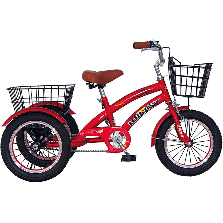 

kid tricycle, Red blue yellow black