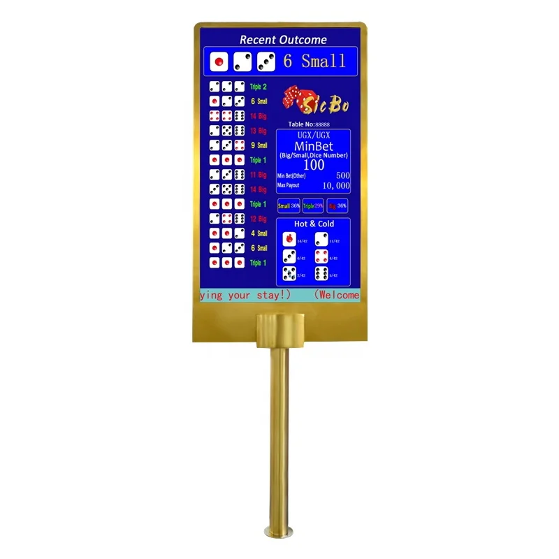 

YH 27inch Double Side Display Ultra-Thin LCD Screen Scoreboard Roulette Monitor