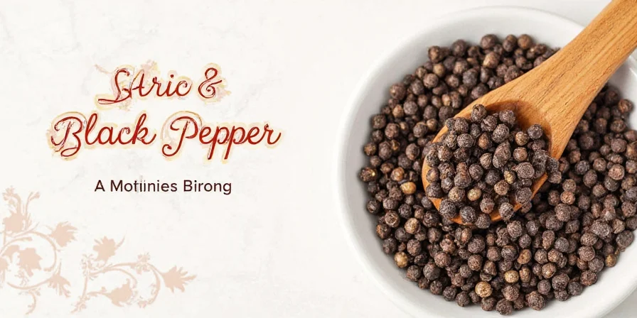 Garlic and Black Pepper Together