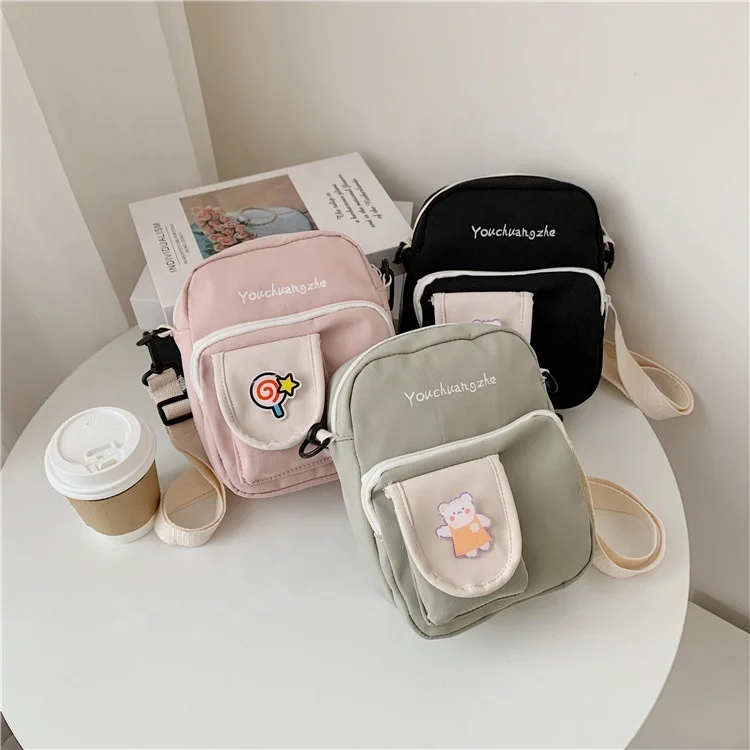 

Cute girl new Harajuku shoulder bags 2022 womens nylon shoulder bags messenger bags for girls