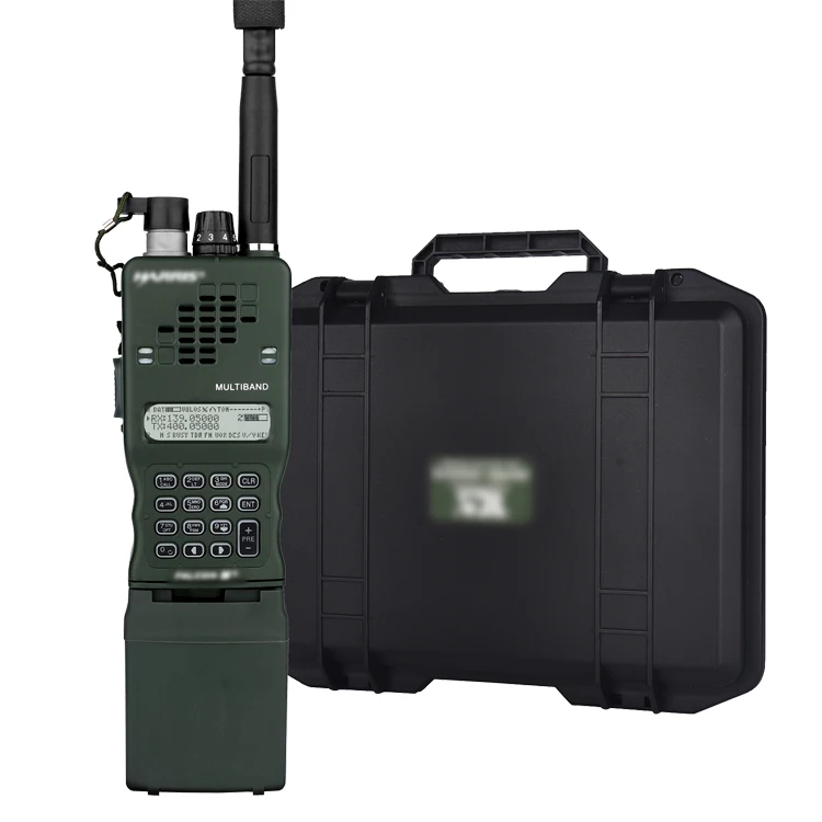 

Dual band military woki toki ham radio vhf uhf portable walkie talkie