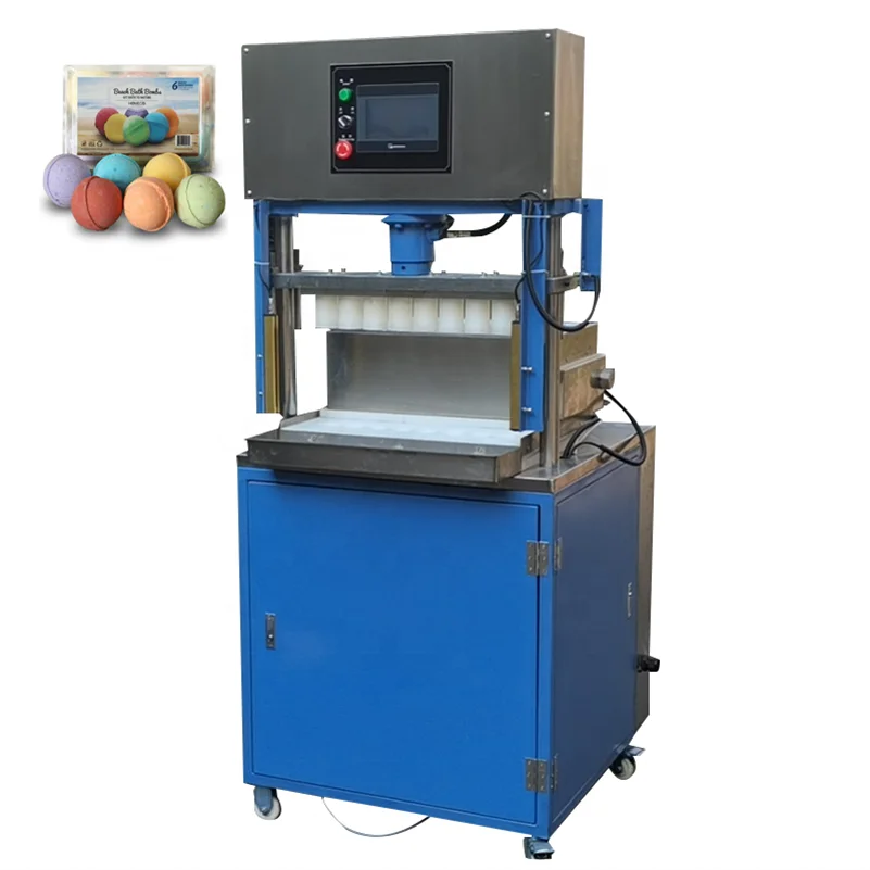 

China Bath bomb machine press dual press making machine with wholesale price