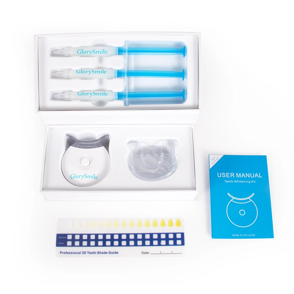 

Private Logo Teeth Whitening Led Light Kit 10 Mins Timer Tooth Whitening Set For Sensitive Teeth