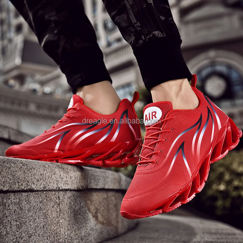 

Hot New Men Chunky Sneakers Mesh Breathable Summer Fashion Platform Lightweight Mens Casual Shoes White Big Size