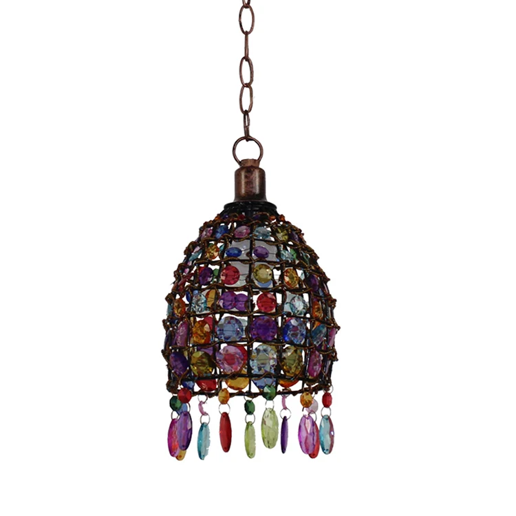 Jinxiu Morocco chandelier Southeast Asia Restaurant Bar corridor porch small chandelier European retro iron light
