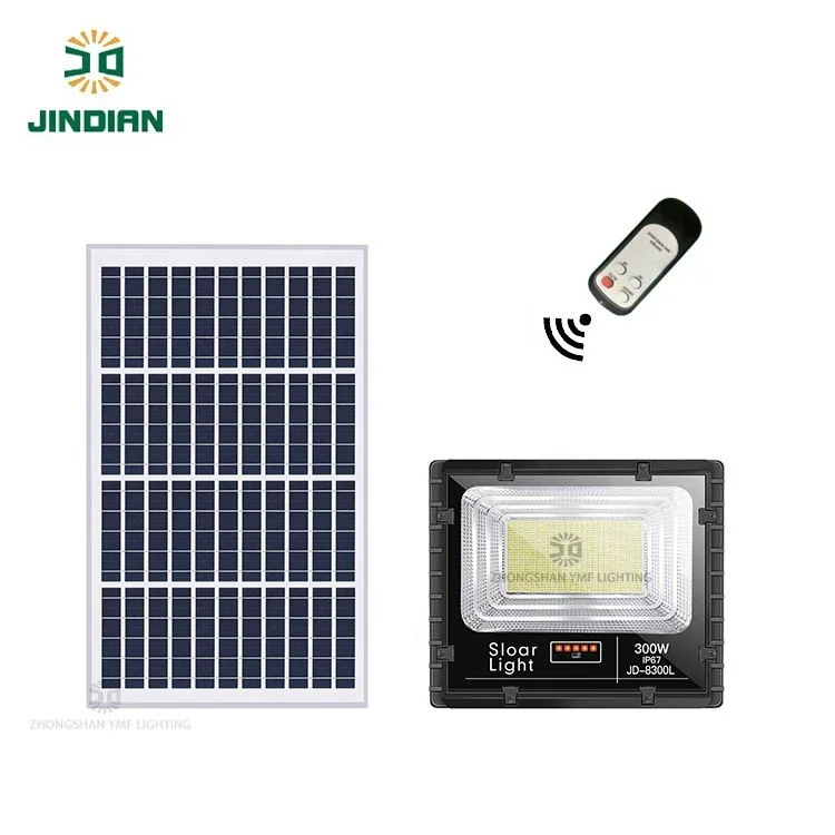 Jindian Factory Price 40W Induction Distance 5m flood light solar solarlampe