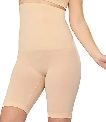 

Shapermint High Waisted Body Shaper Shorts Shapewear for Women Tummy Control Thigh Slimming Technology, Customized colors