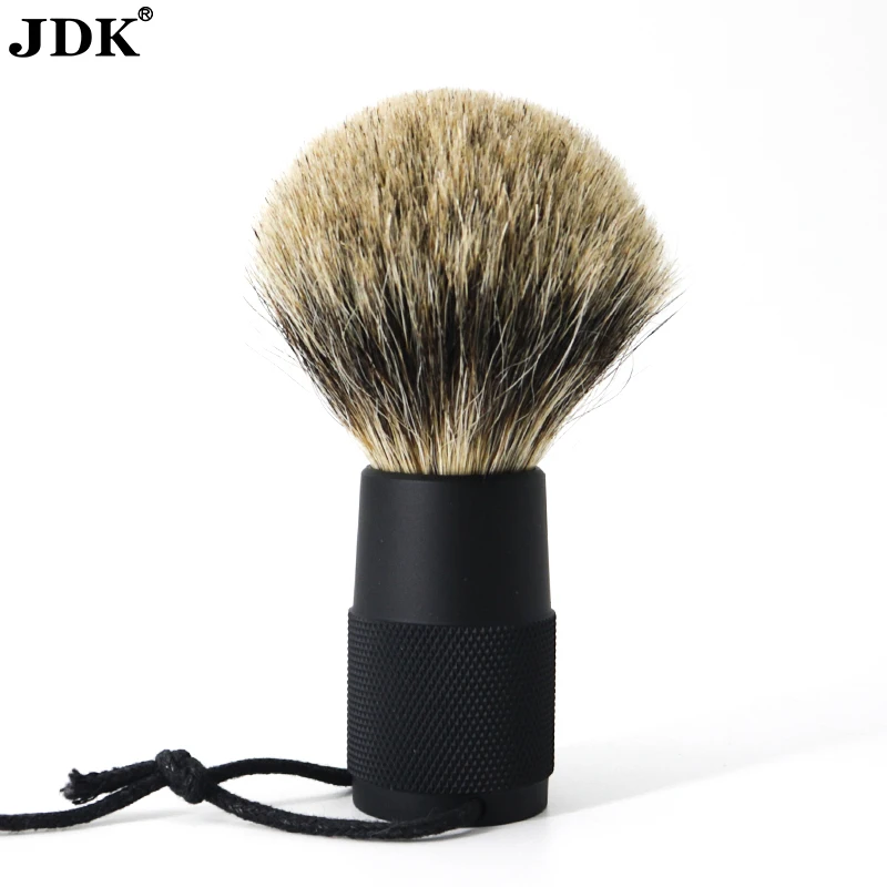 

JDK High End Shaving Brush Travel Case Holder Fit Silvertip Badger Hair Hanging Foaming Brush