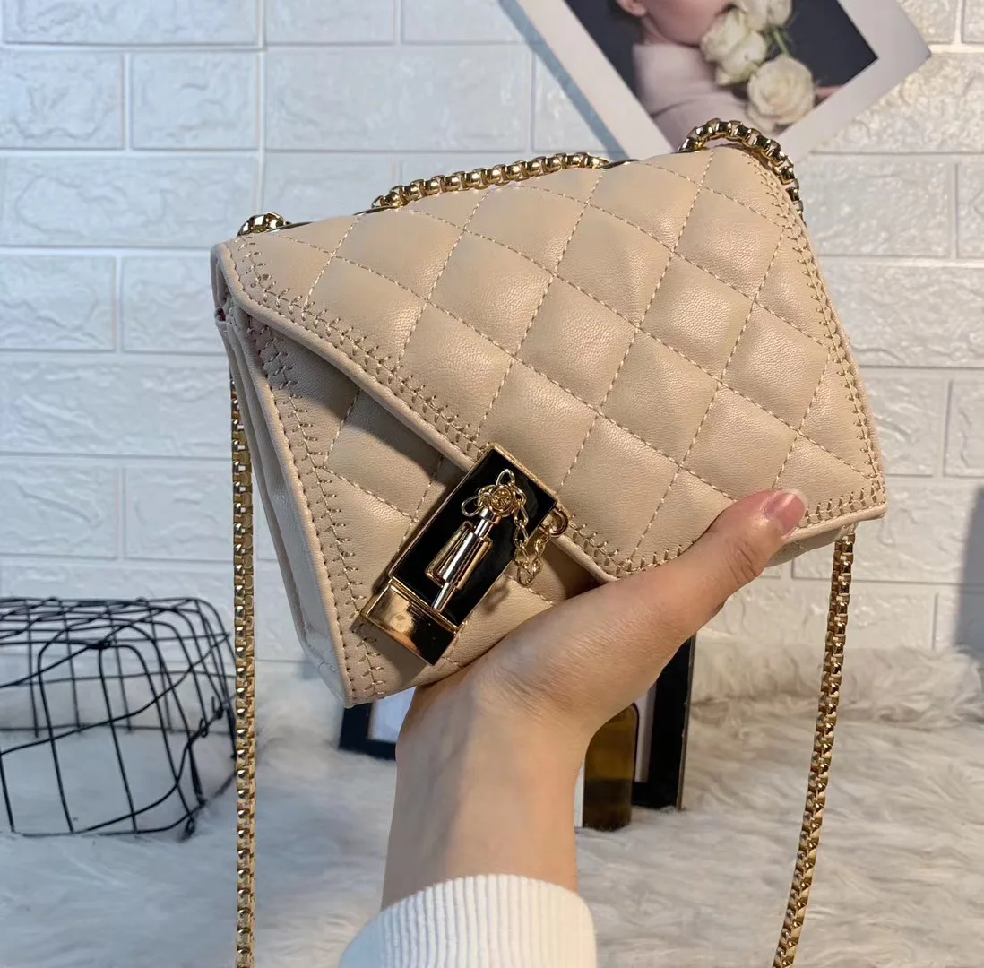 

Fashion good quality European and American small square shoulder handbags for lady wholesale