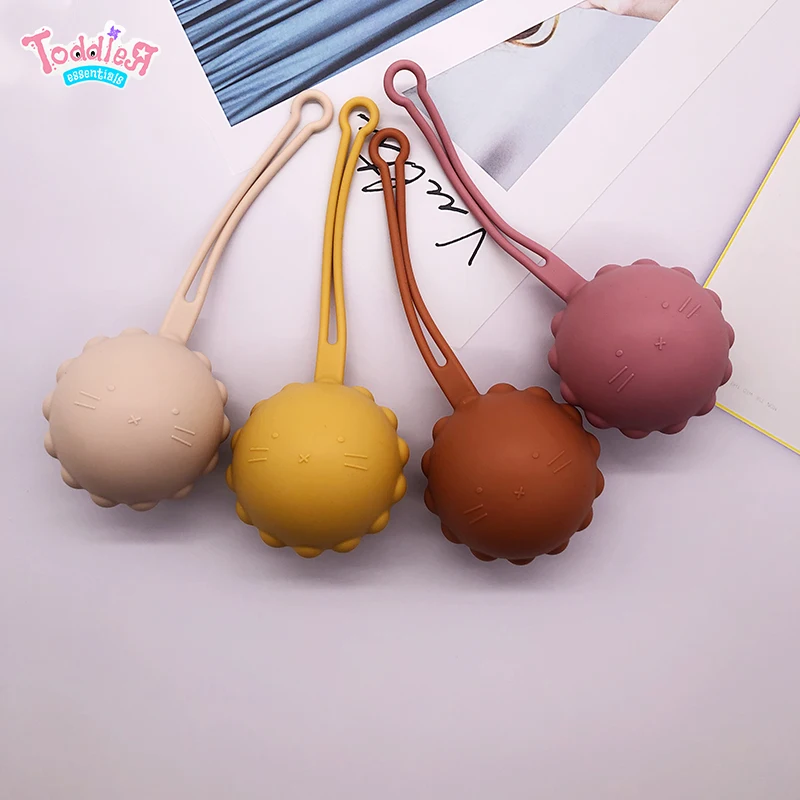 

Yongli BSCI Factory Baby Essential Silicone Baby Pacifier Case Protective Pacifier Storage Container Holder