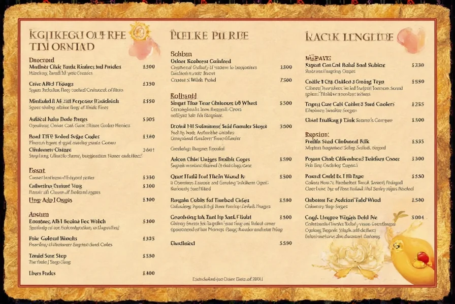 Golden Ginger Menu: Complete Guide to Dishes & Prices