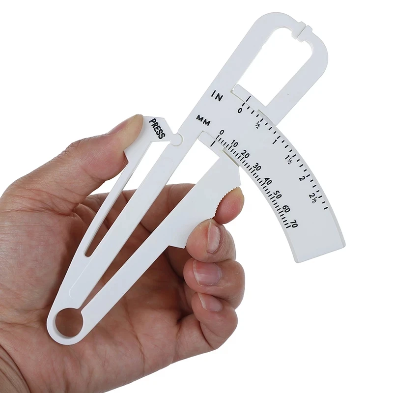 

Fitness Fat Calculator Slim Measure Tool Guide Plicometro Skinfold Sebum BMI Body Fat Caliper