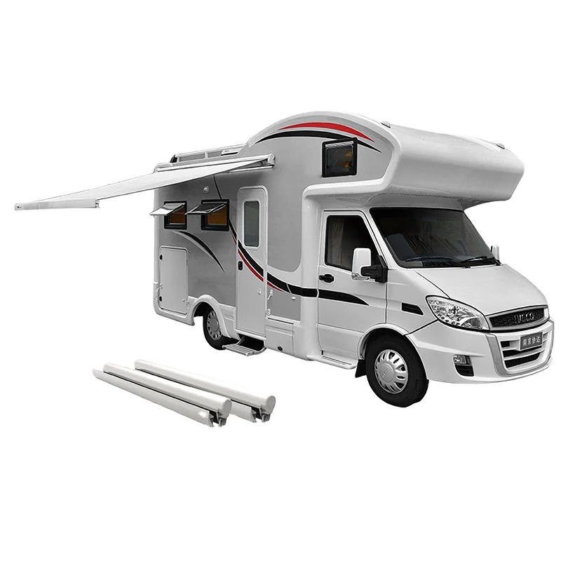 Retractable 12 V Motor Rv Side Awning Manual Caravan Motorhome Camper Electric Rv Awning Tent