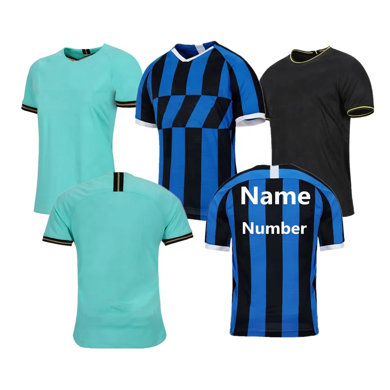 Thailand 2019 2020 Milan Soccer Jerseys Men's Sports Shirt Maillot de Foot
