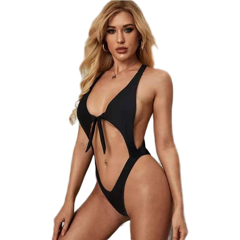 

Fashion Show Swimwear women sexy two piece bikini high waisted thong bikini g-string swimwear by bikini manufacturer, Customized color