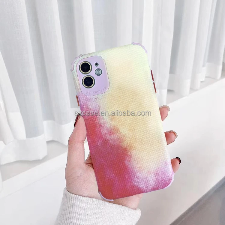 

Great Service TPU 6D Wheel Shockproof Style 2in1 Change Colour PU Leather Mobile Phone Back Cover Case For Iphone 12 Pro, Multi colors