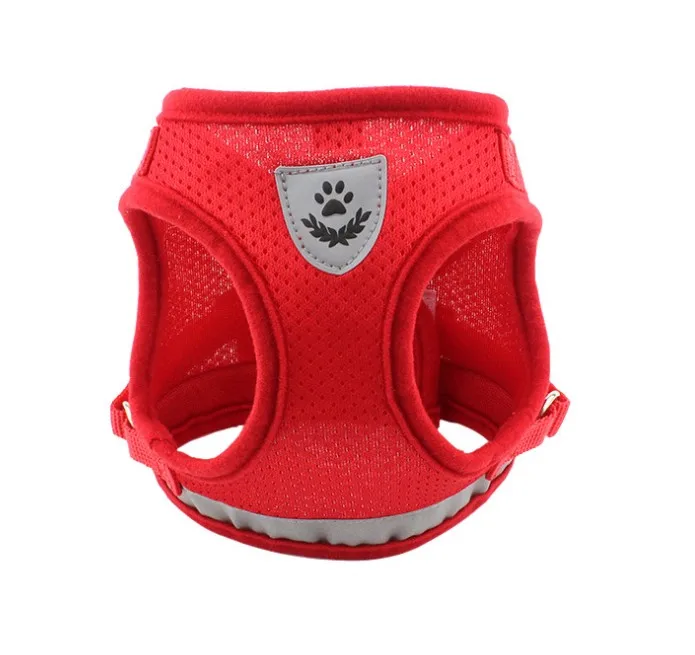 

Cheaper Price fashion net cloth dog chest straps mesh breast set pet harness wholesale, Bule, black, green, purple, red, yellow