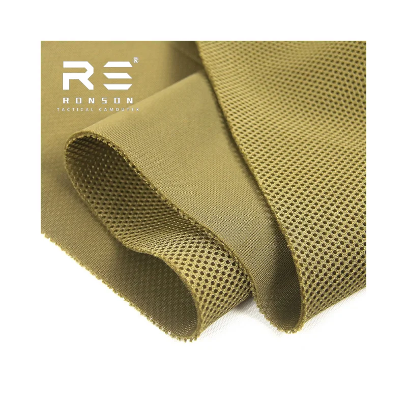 

Ronson 3D air mesh fabric CB color Sandwich Polyester Air Mesh Fabric for Office Chair Car Seat