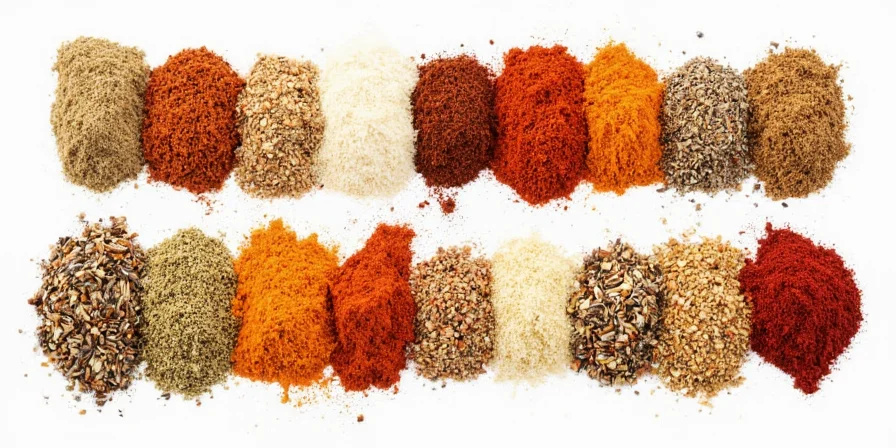 Close-up shot of BK Garam Masala and Smoked Paprika