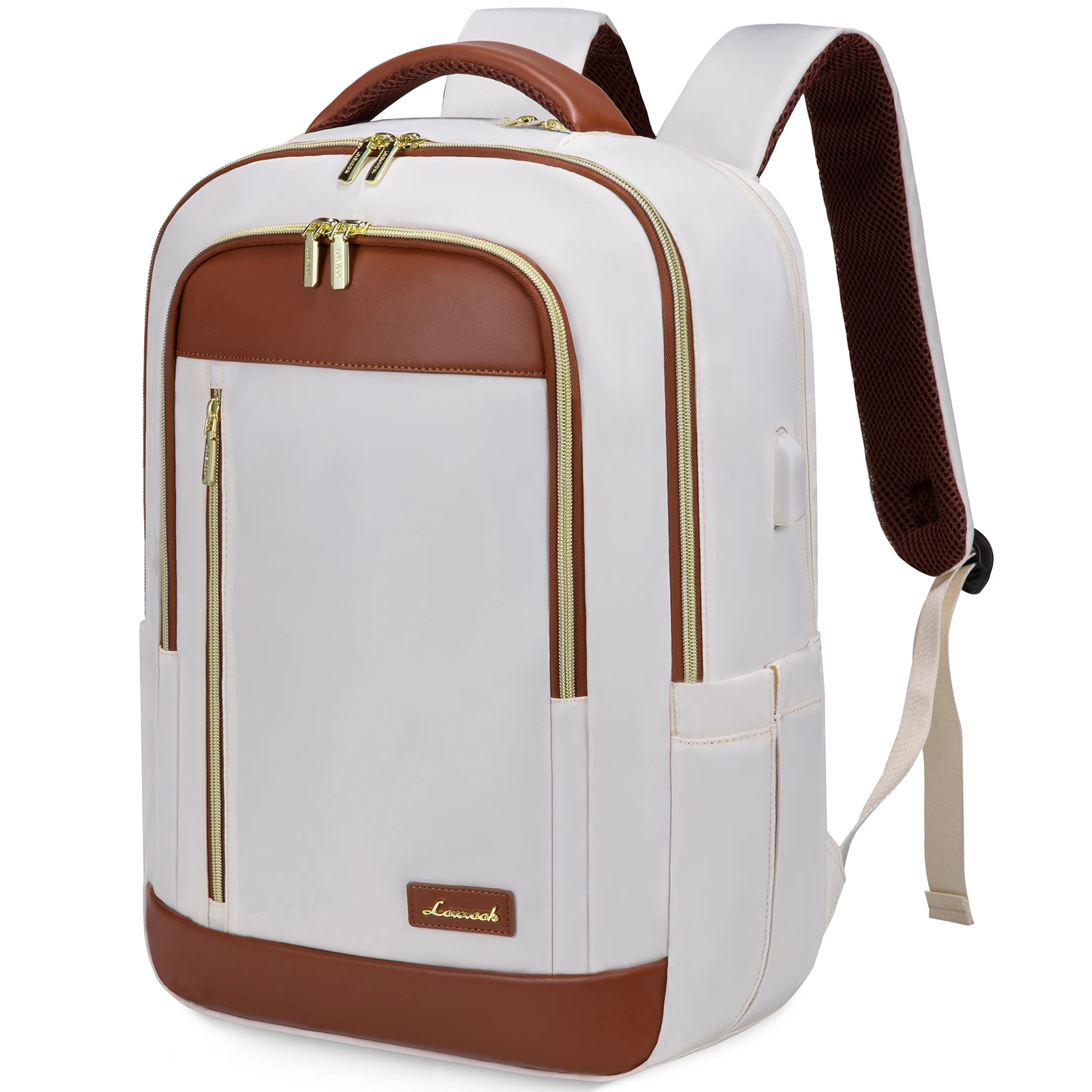 LOVEVOOK Lightweight Stylish Student School Bag Business Daypack for Women Men Rucksack Hiking Travel Laptop Backpack Bag Unisex