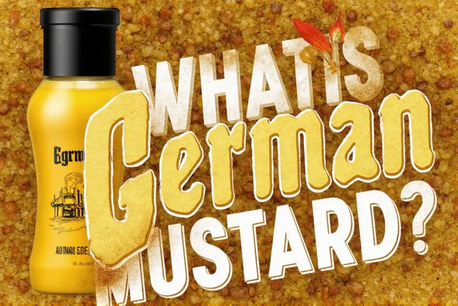 Top German mustard brand bottles