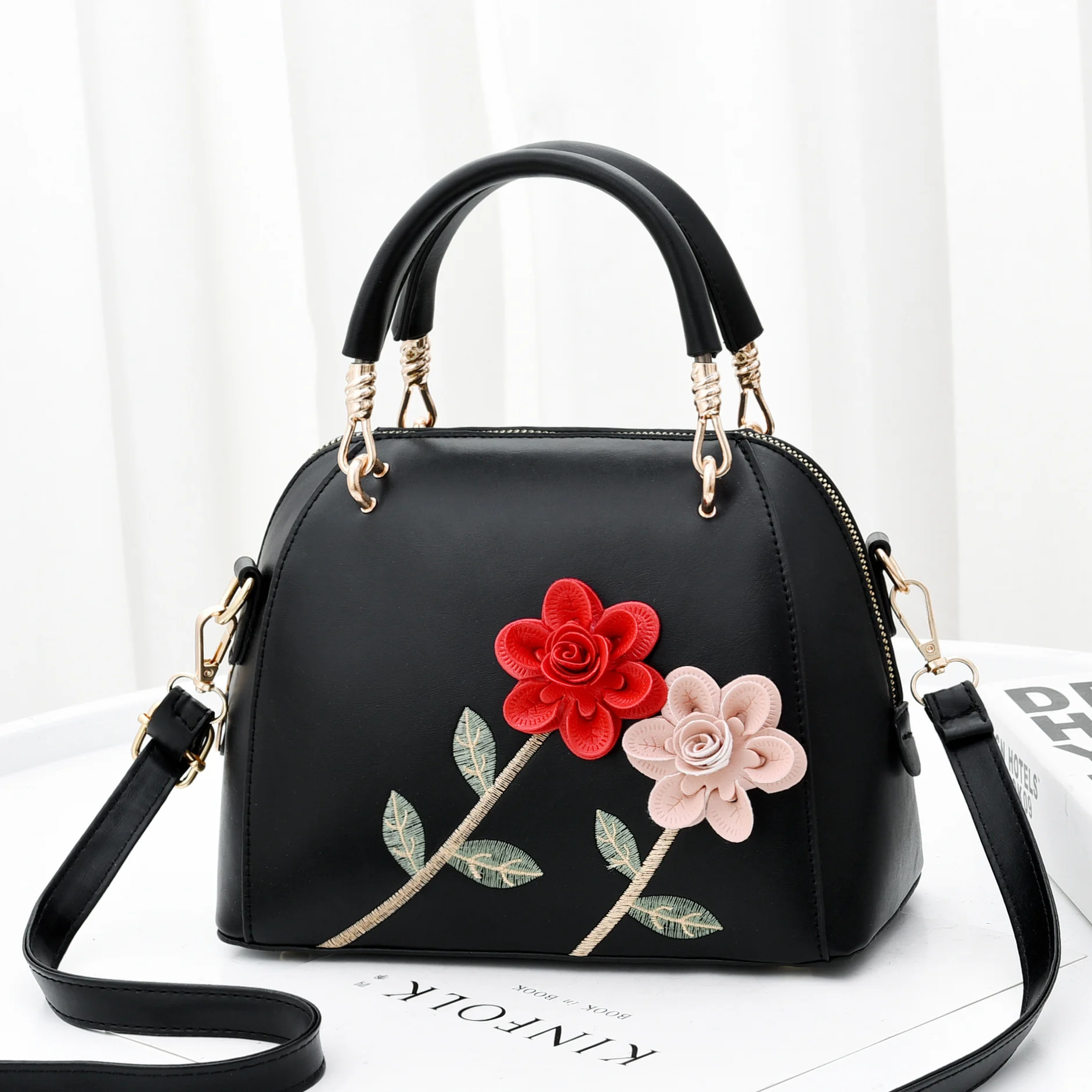 

DL015 24 New Fashionable Bag One Shoulder Crossbody Bags Luxury Brand Designer Purses and Handbags Ladies hand bags, Black....