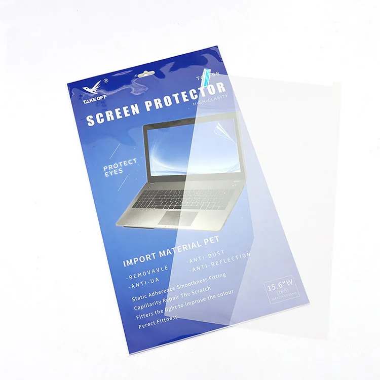 

Universal Glossy Transparent Clear 14" laptop screen protector film ultrathin
