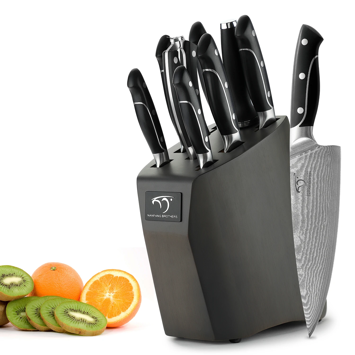 

9 Pcs Professional Handmade Japanese Damascus VG-10 Steel Kitchen Knife Set