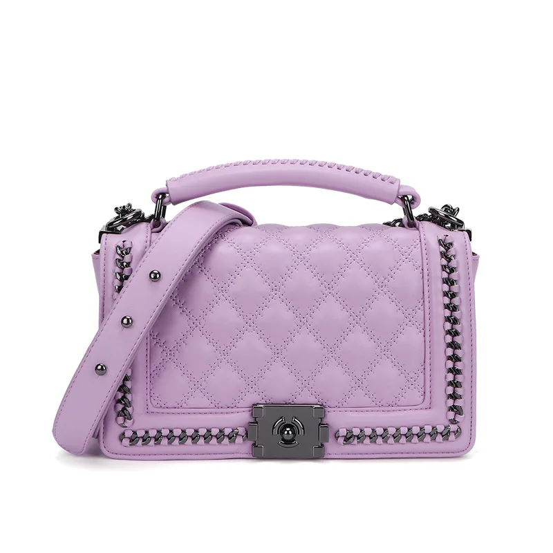 

purses pu leather ladies designers shoulder latest chain wholesale women luxury bags handbags, Customizable